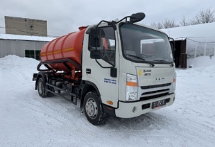 JAC N90 ВАКУУМНАЯ МАШИНА КО-522N 4,3м³